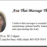 ** $80 Professional Thai Massage RMT