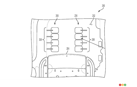 General Motors patent application drawing