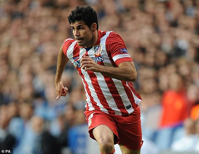 Costa started the final against Real Madrid but lasted just nine minutes before being taken off