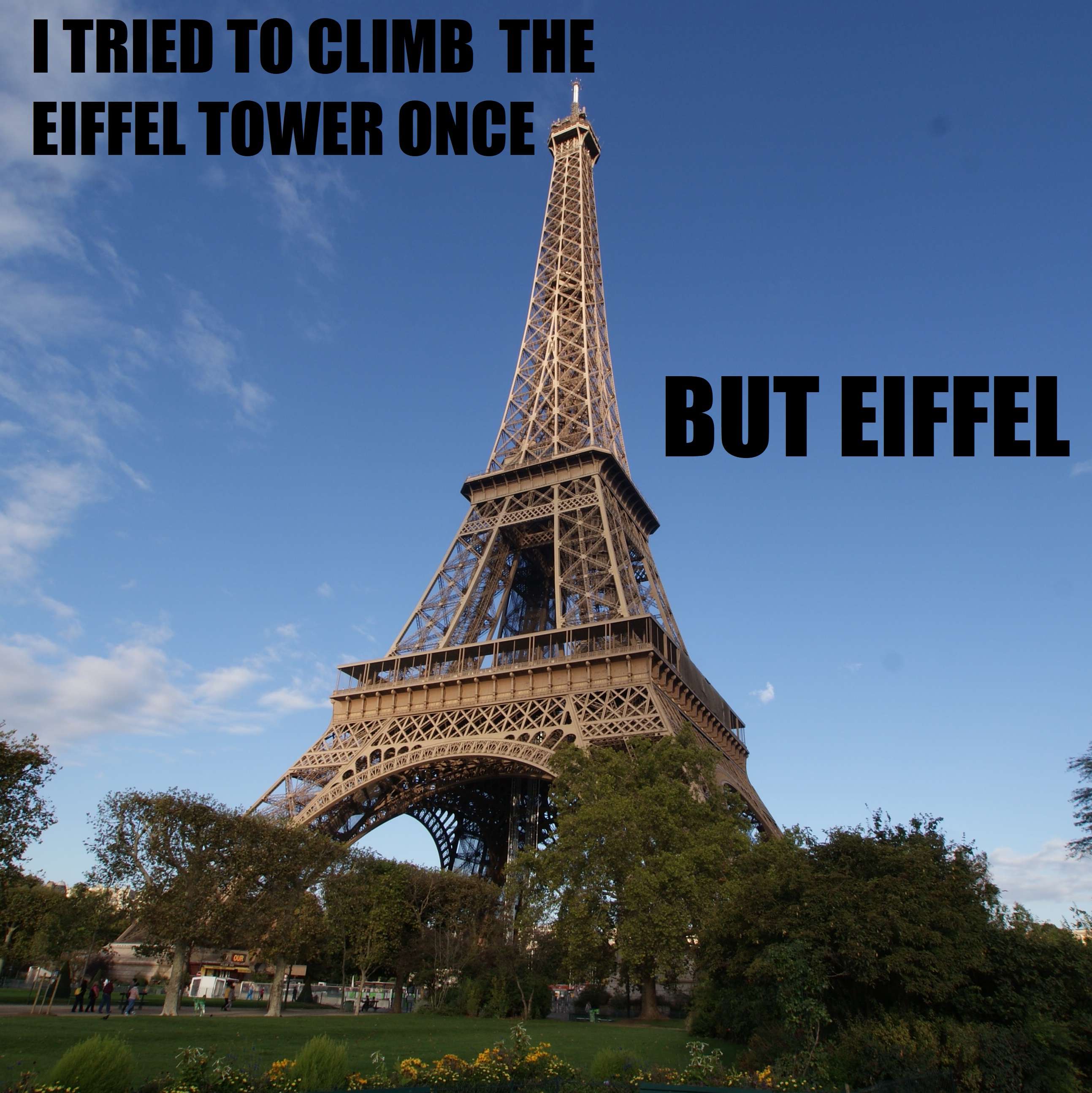 Eiffel Tower jokes